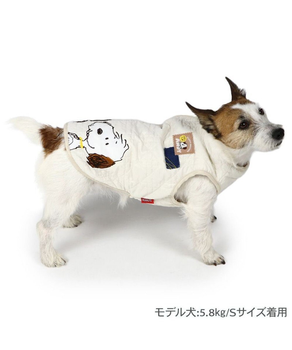 PET PARADISE スヌーピー 背中開き ベスト 《兄弟柄》 小型犬 
