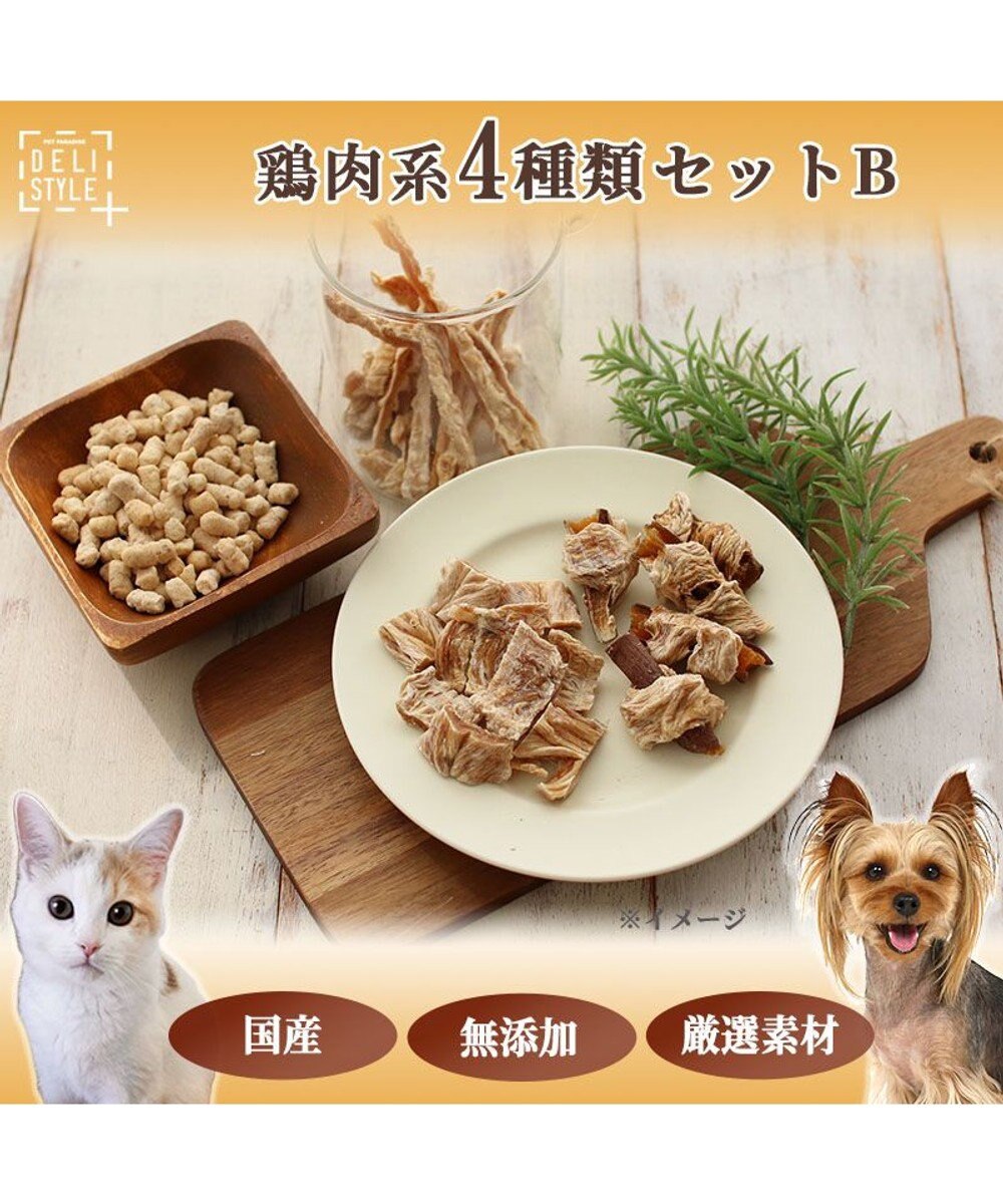 PET PARADISE ペットパラダイス 犬 おやつ デリスタイル4種類 鶏肉系セットB 
