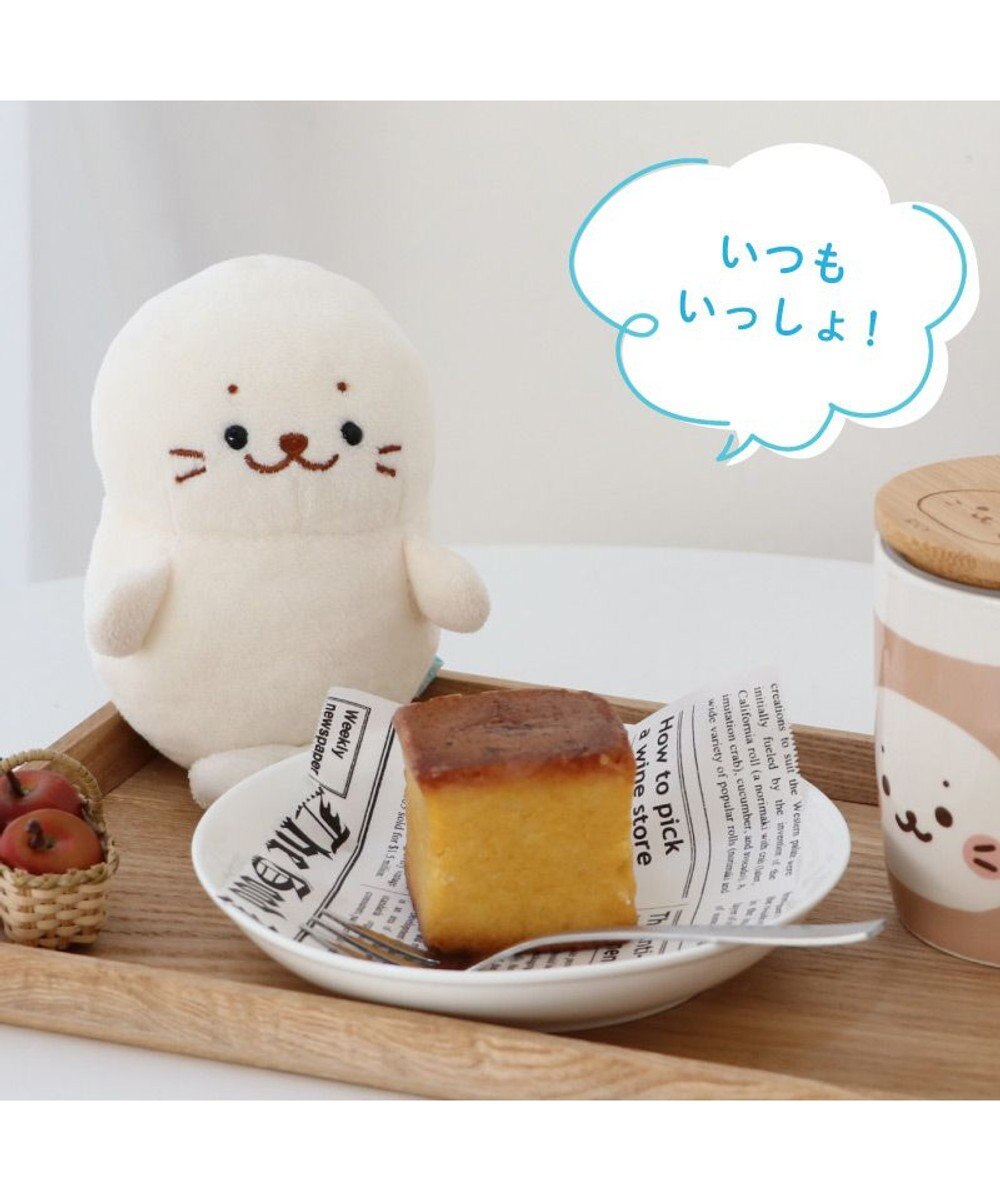 Mother garden しろたん ついてきちゃうしろたん 《 のんびりついたん 》マスコットキーホルダー 