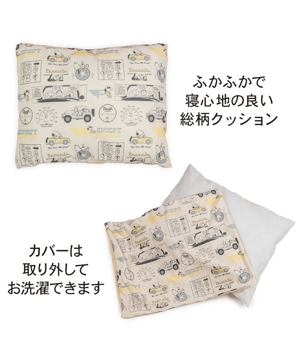 PET PARADISE スヌーピー マイカーカドラー 《レッド》 92×60cm Ｌ 小型犬 