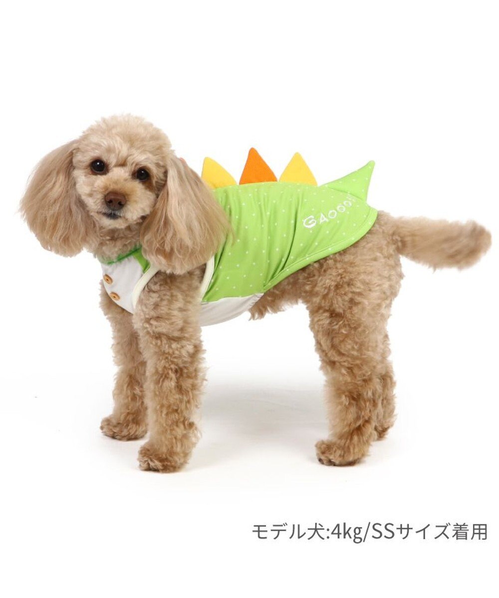 PET PARADISE ペットパラダイス エコメイド 天竺 恐竜 タンクトップ 小型犬 