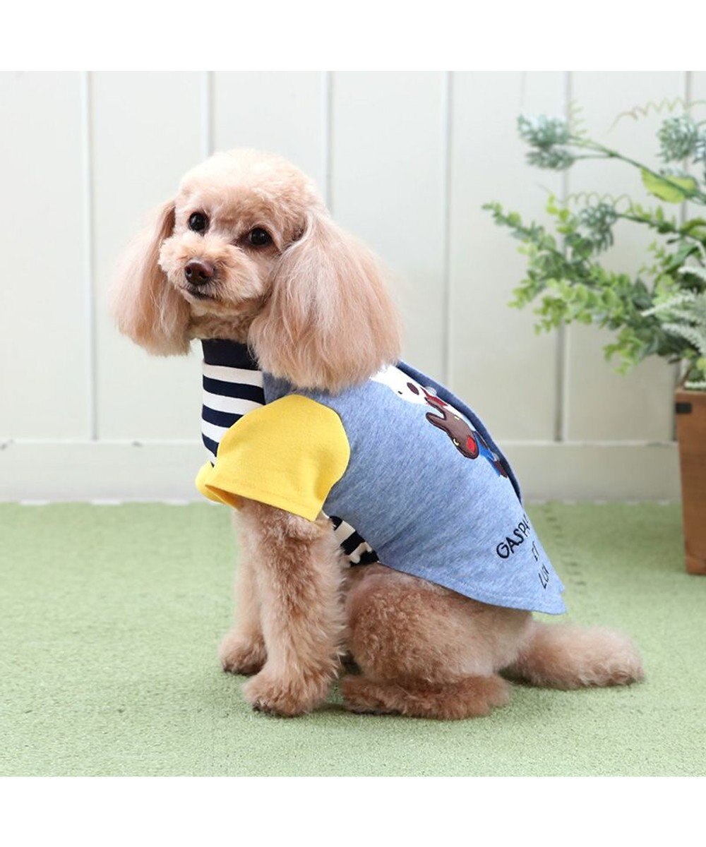 PET PARADISE リサとガスパール 背中開き Tシャツ 《ひょっこり》 小型犬 