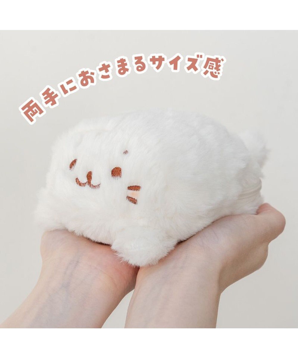 Mother garden しろたん マルチポーチ 《のんびり顔》 単品 