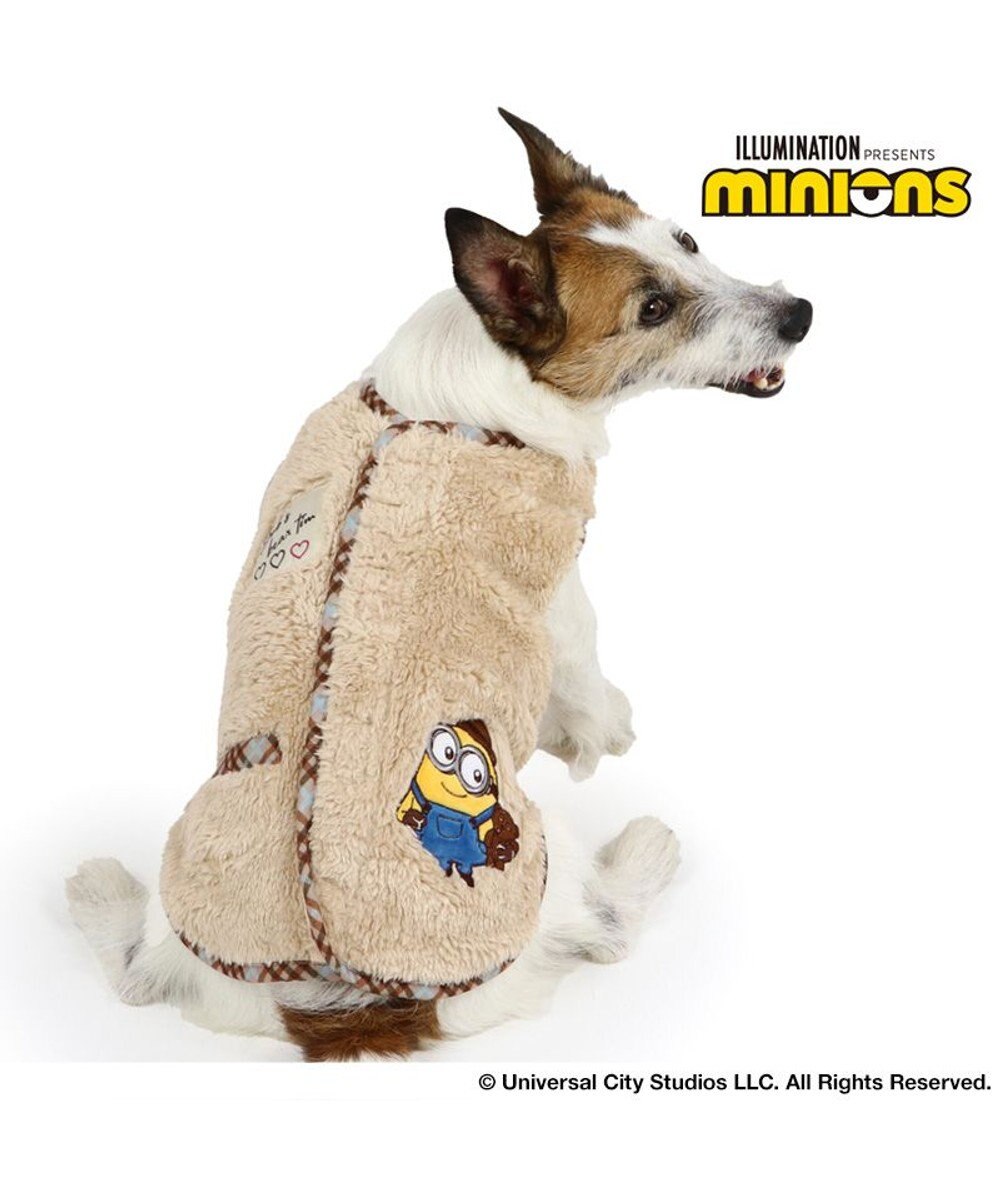 PET PARADISE ミニオン ボブ ティム 背中開き ベスト 小型犬 