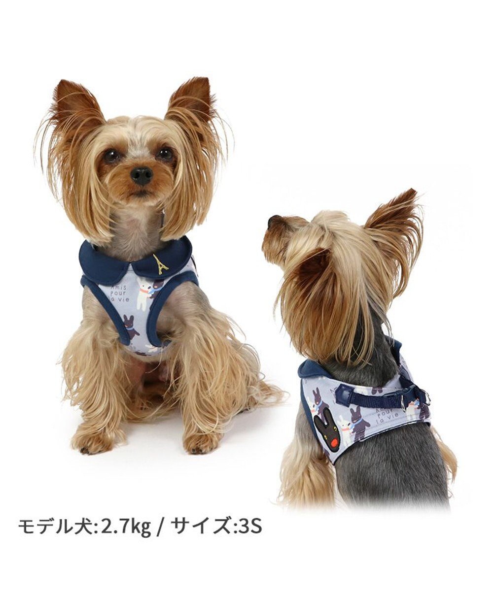 PET PARADISE リサとガスパール ベストハーネス  であい柄 ３Ｓ 小型犬 