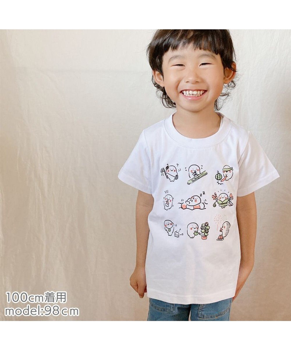 Mother garden しろたん キッズ Tシャツ 《夏休み柄》 100cm/120cm/140cm 