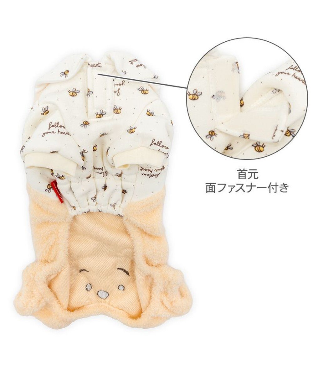 PET PARADISE ディズニー くまのプーさん ふわふわロンパース 《蜂柄》 小型犬 