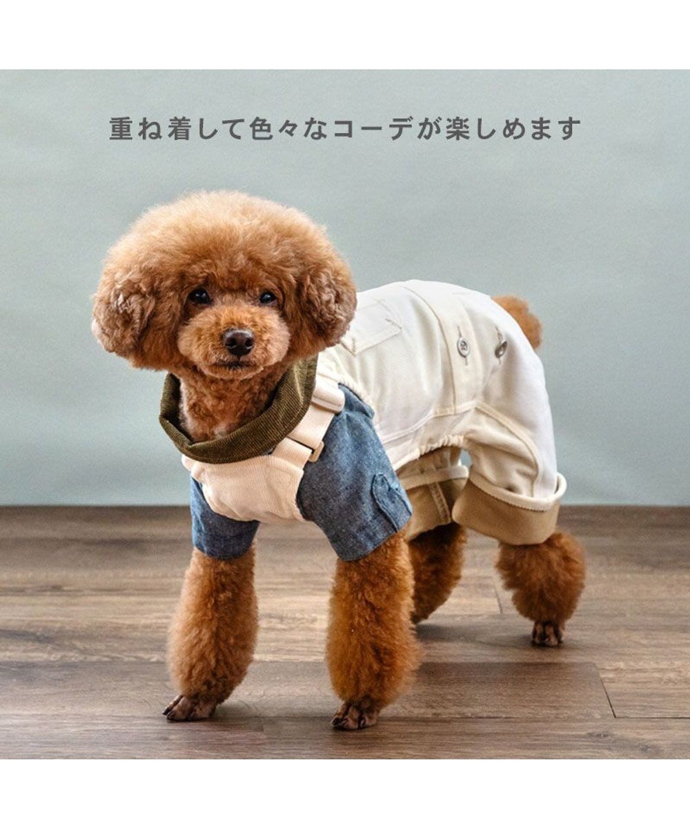 PET PARADISE ペットパラダイス コーデュロイ襟 シャツ 小型犬 