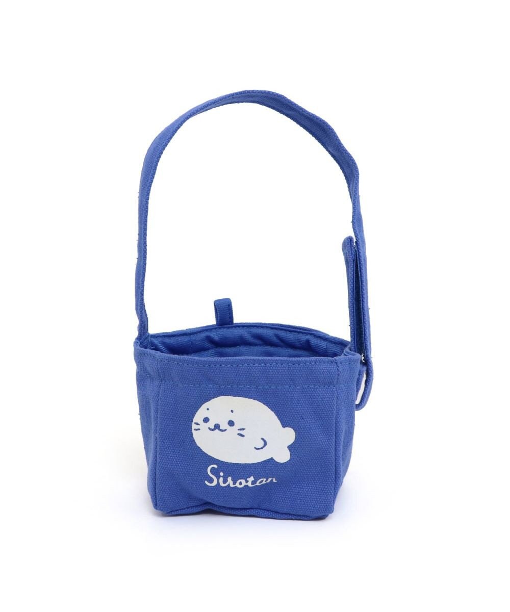 Mother garden しろたん ついてきちゃうマスコット用 ミニトートバッグ 《青色》 単品 