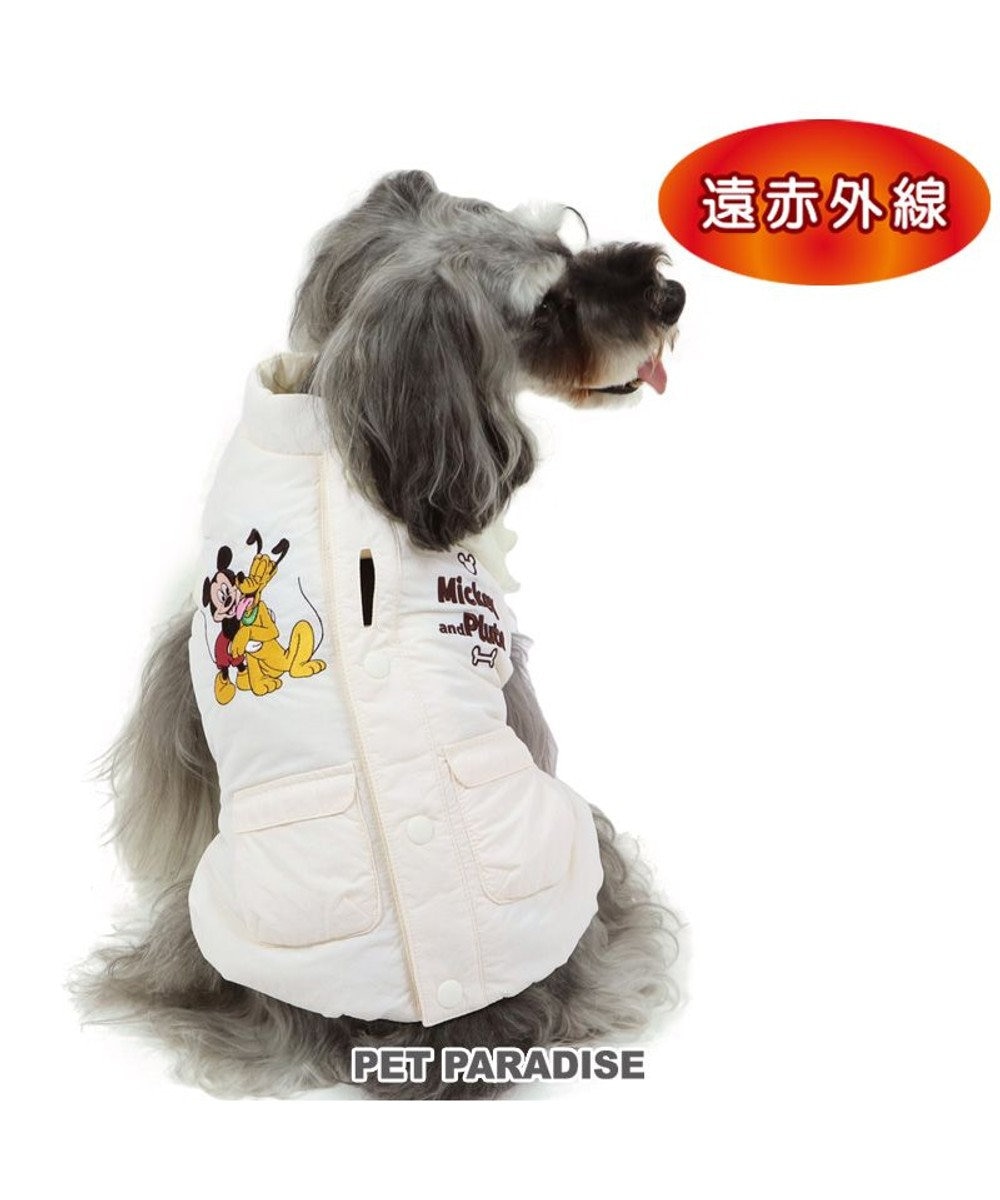 PET PARADISE ディズニー ミッキーマウス 遠赤外線 軽量ふわ ベスト 小型犬 