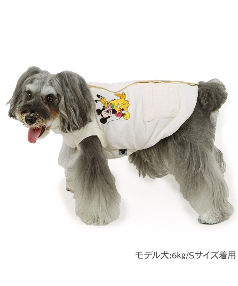 PET PARADISE ディズニー ミッキーマウス 遠赤外線 軽量ふわ ベスト 小型犬 