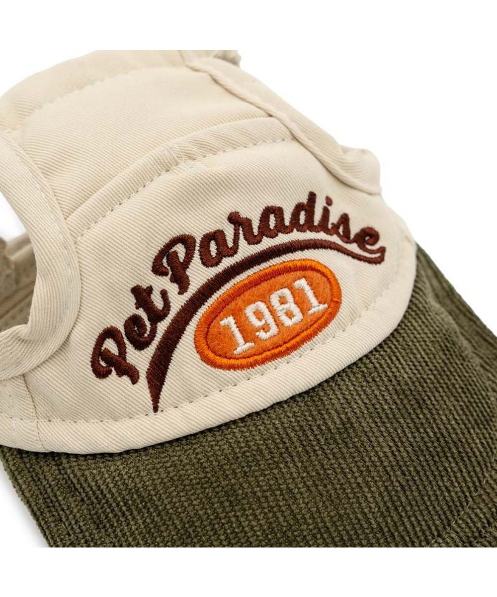 PET PARADISE ペットパラダイス コーデュロイ ロゴキャップ 4S～3S/SS～S 