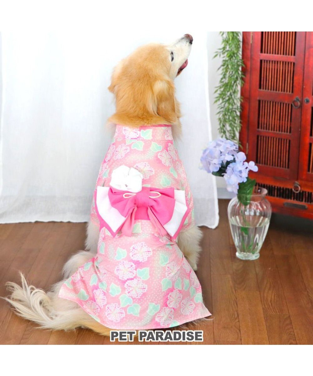 PET PARADISE ペットパラダイス 絞り風 浴衣 《朝顔》 中型犬 大型犬 