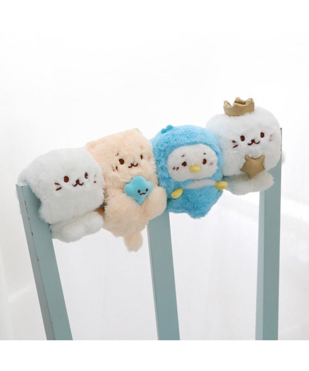 Mother garden しろたん パッチンくるっとマスコット 《王冠しろたん》 単品 