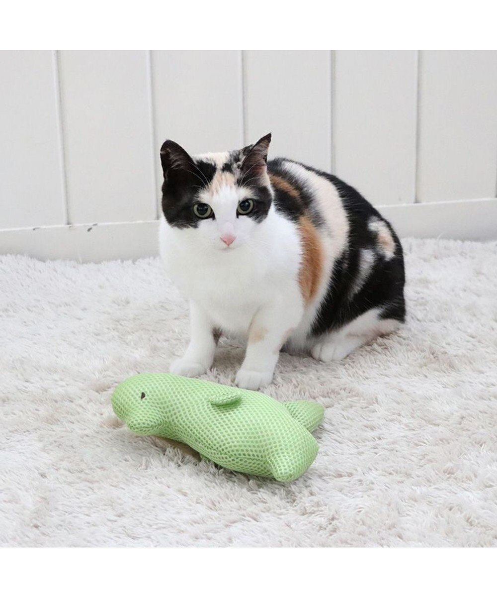 PET PARADISE 猫 おもちゃ メッシュ トイ 恐竜 