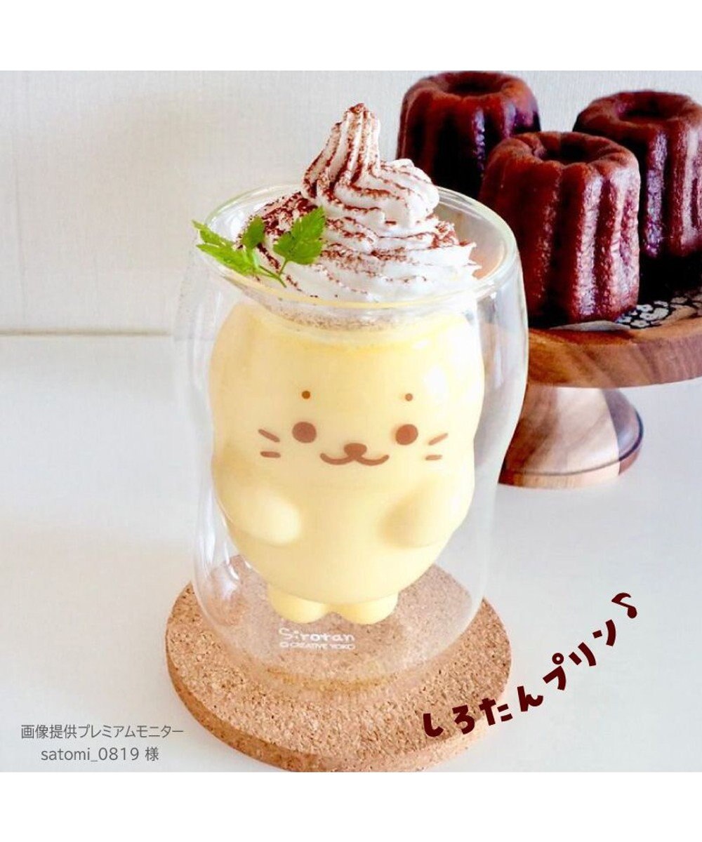Mother garden しろたん ダブルウォールグラス 《 しろたん 》 単品 