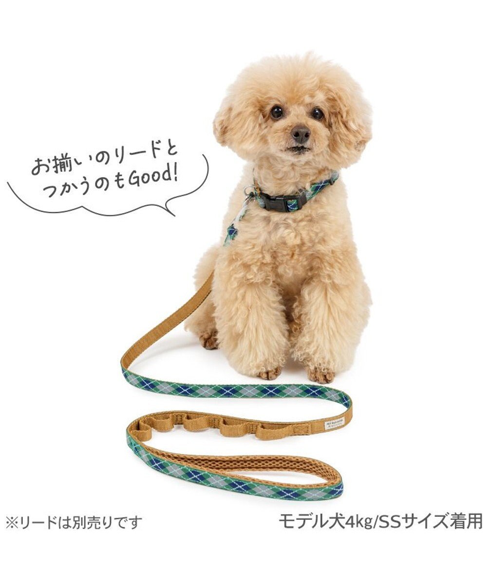 PET PARADISE ペットパラダイス チェック柄 首輪 ３Ｓ 小型犬 