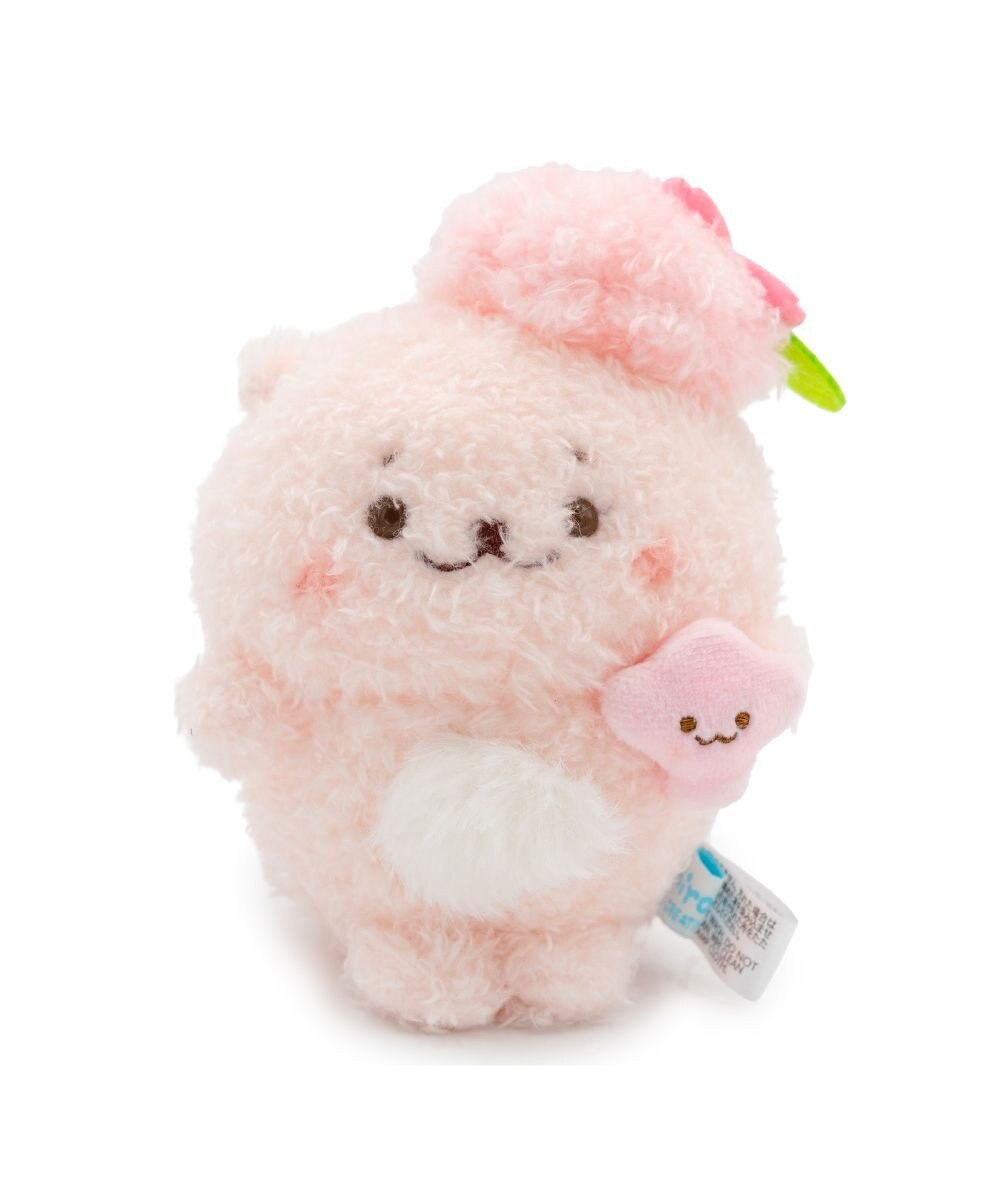 Mother garden しろたん 桜 ぽてぽてマスコット 《らっこいぬ》 単品 