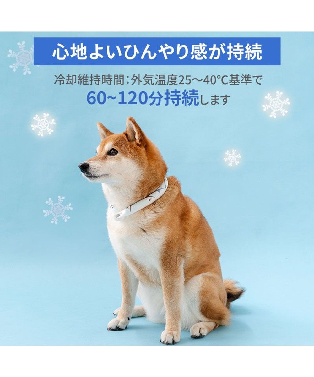 PET PARADISE ペットパラダイス ２８℃ クールリング Ｌ 《サメ柄》 