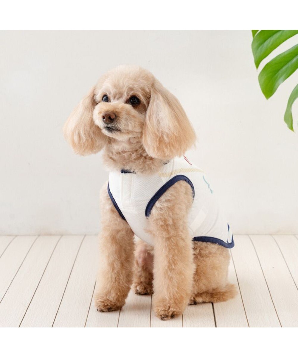 PET PARADISE リサとガスパール ポケットクール タンクトップ 《マリン柄》 小型犬 