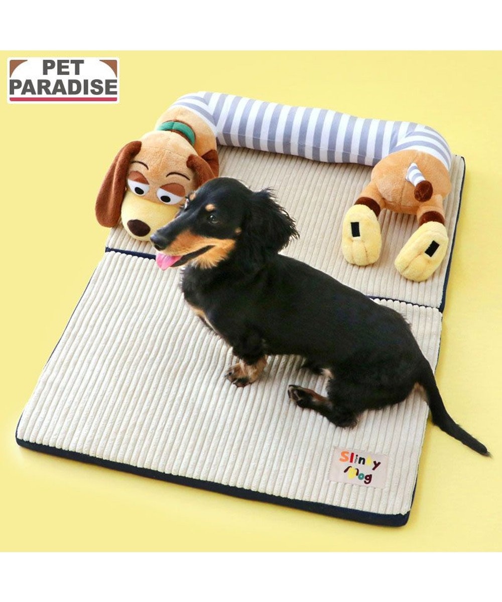 PET PARADISE ディズニー トイ・ストーリー スリンキー ピロー付きマット 