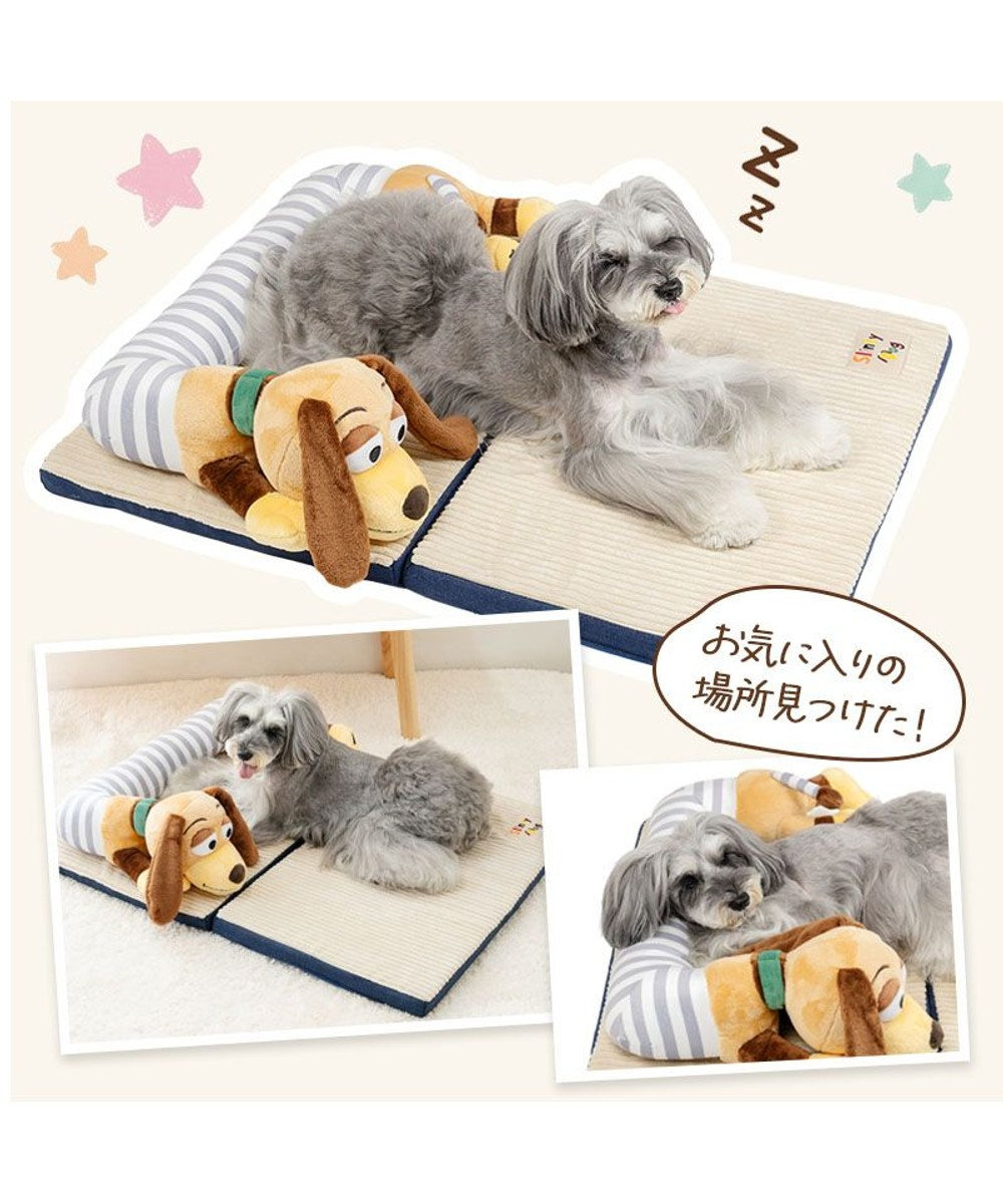 PET PARADISE ディズニー トイ・ストーリー スリンキー ピロー付きマット 