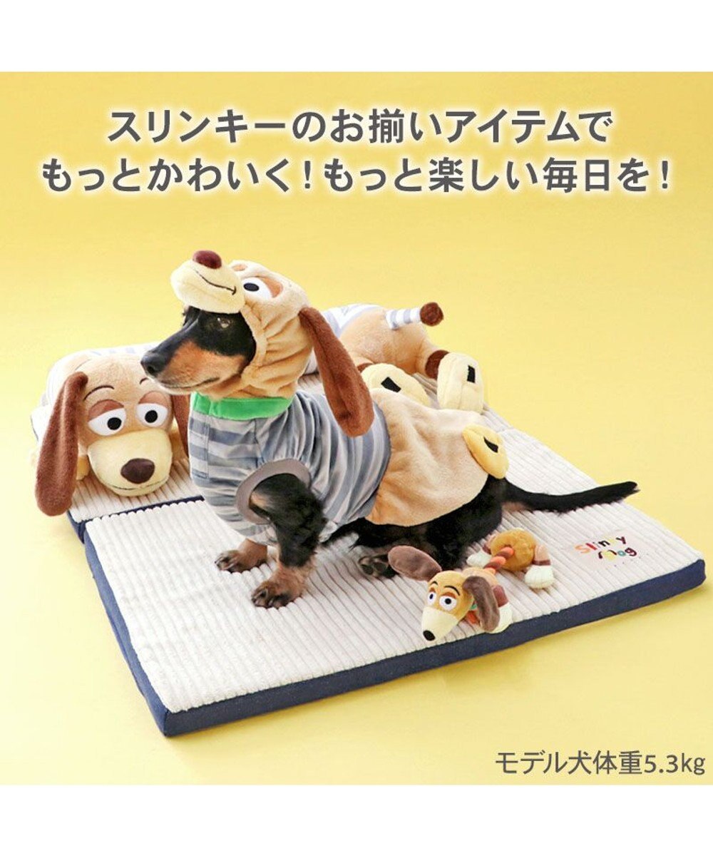PET PARADISE ディズニー トイ・ストーリー スリンキー ピロー付きマット 