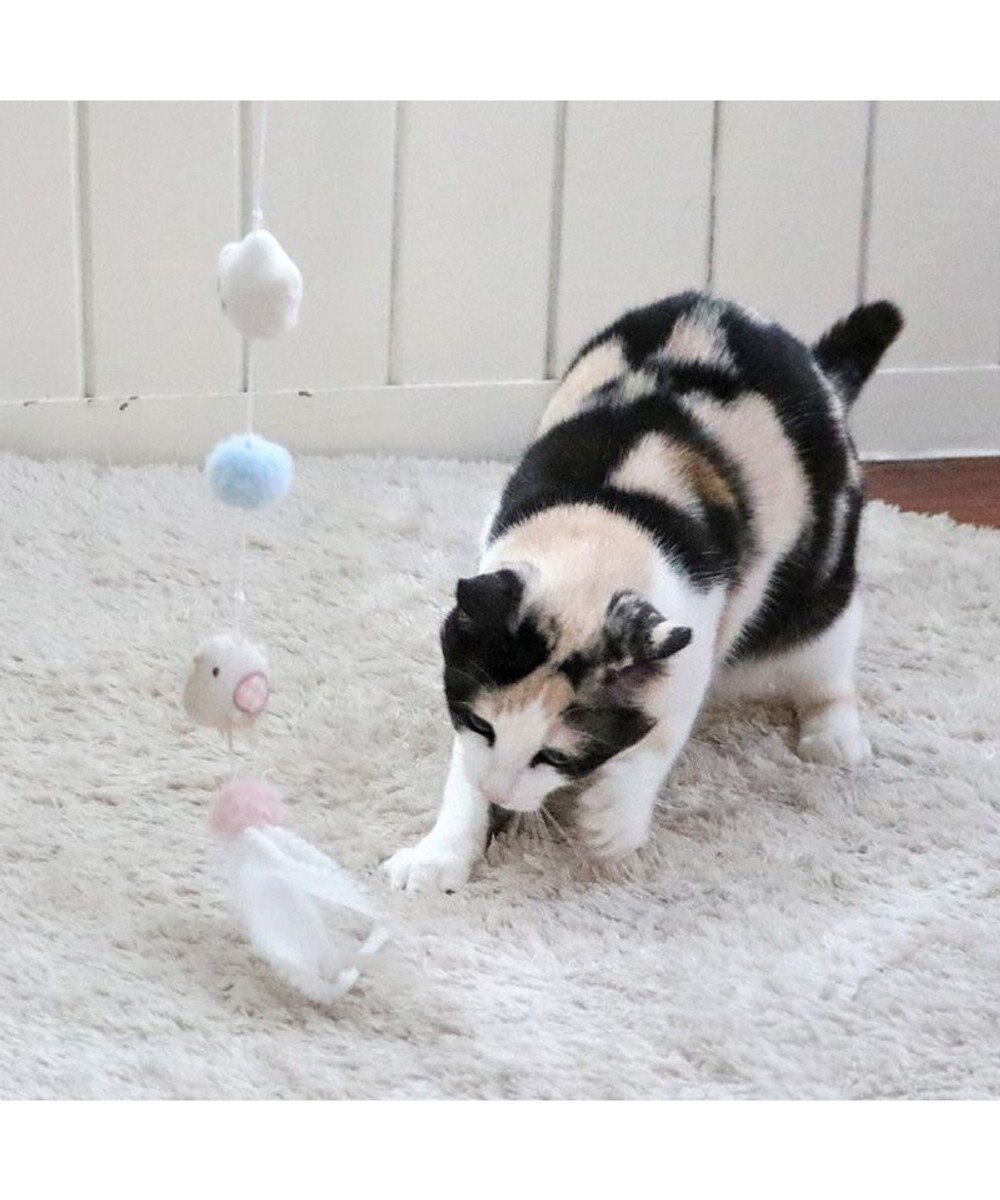 PET PARADISE 猫じゃらし ひよこ 羽根付き 