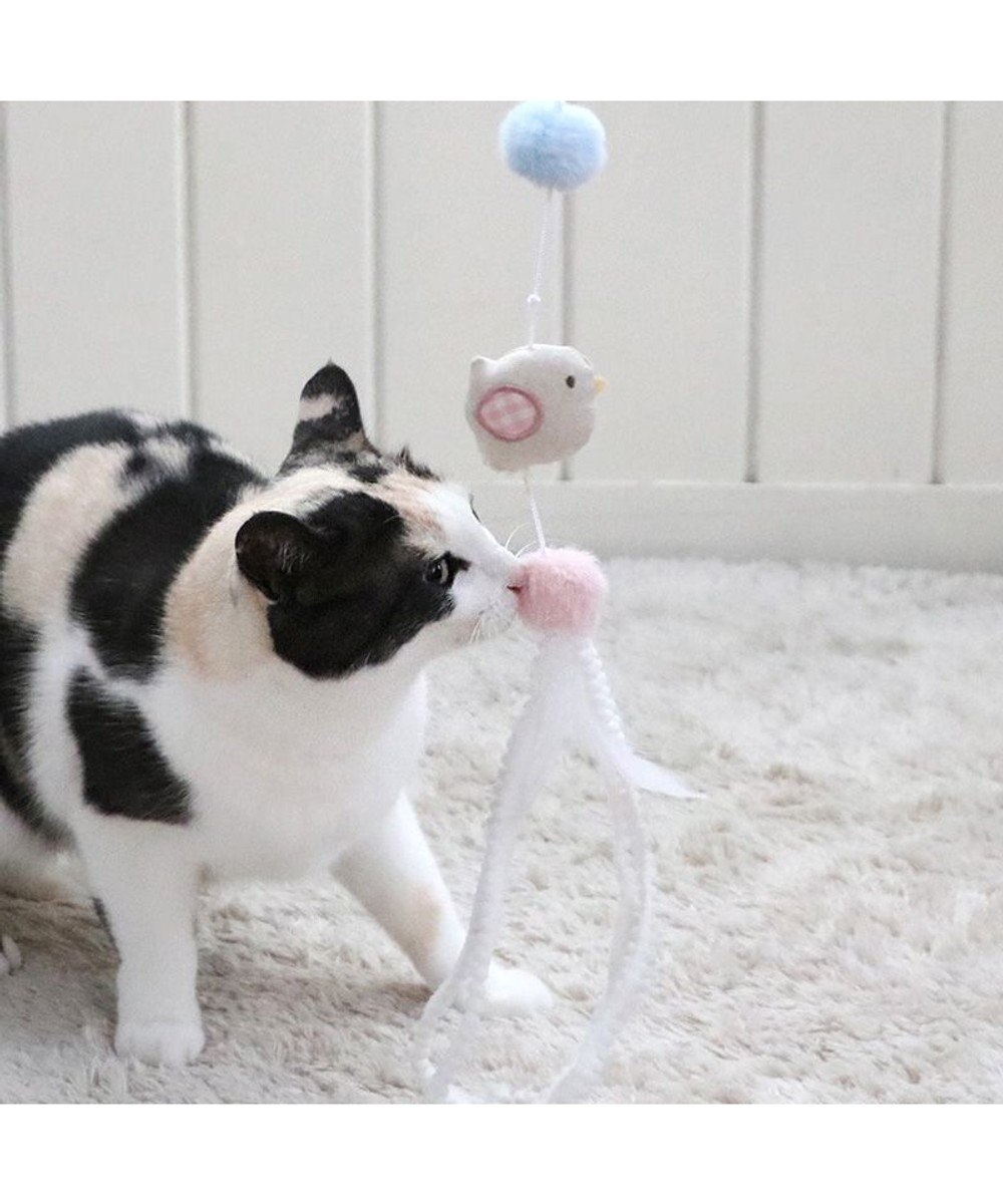 PET PARADISE 猫じゃらし ひよこ 羽根付き 