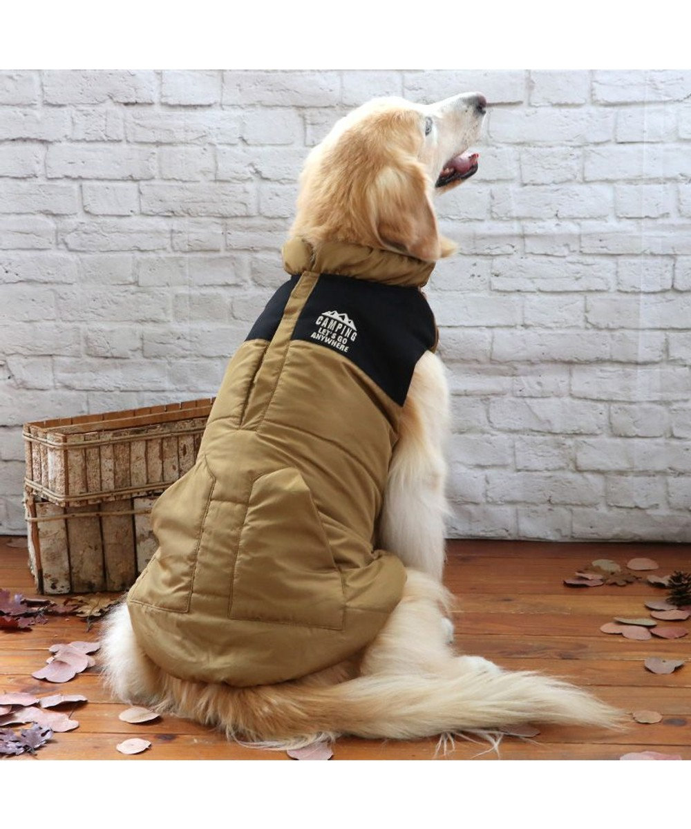 PET PARADISE ペットパラダイス 遠赤外線 エアベスト  《ブラウン》 中型犬 大型犬 