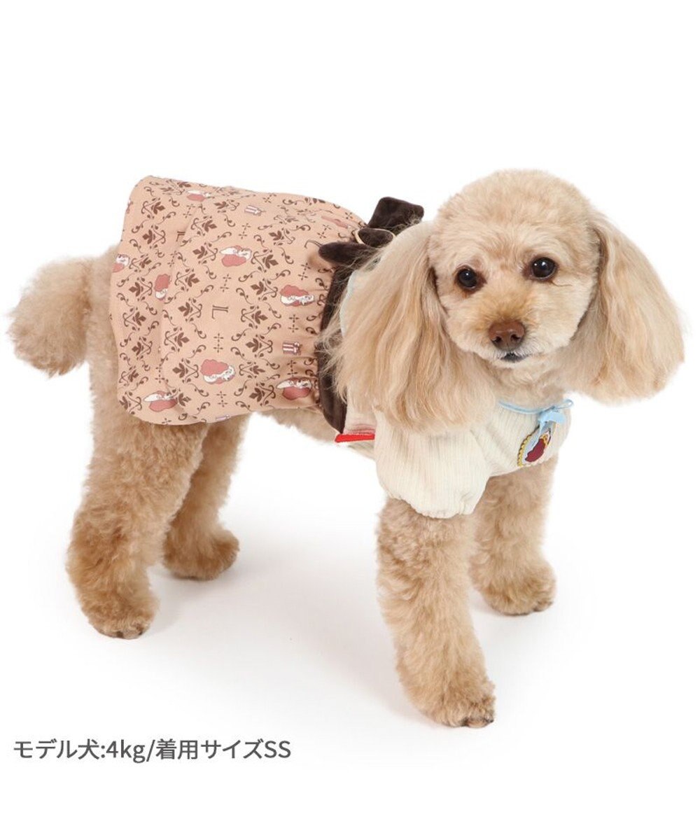 PET PARADISE ディズニー わんわん物語 レディ ワンピース 《モノグラム柄》 小型犬 