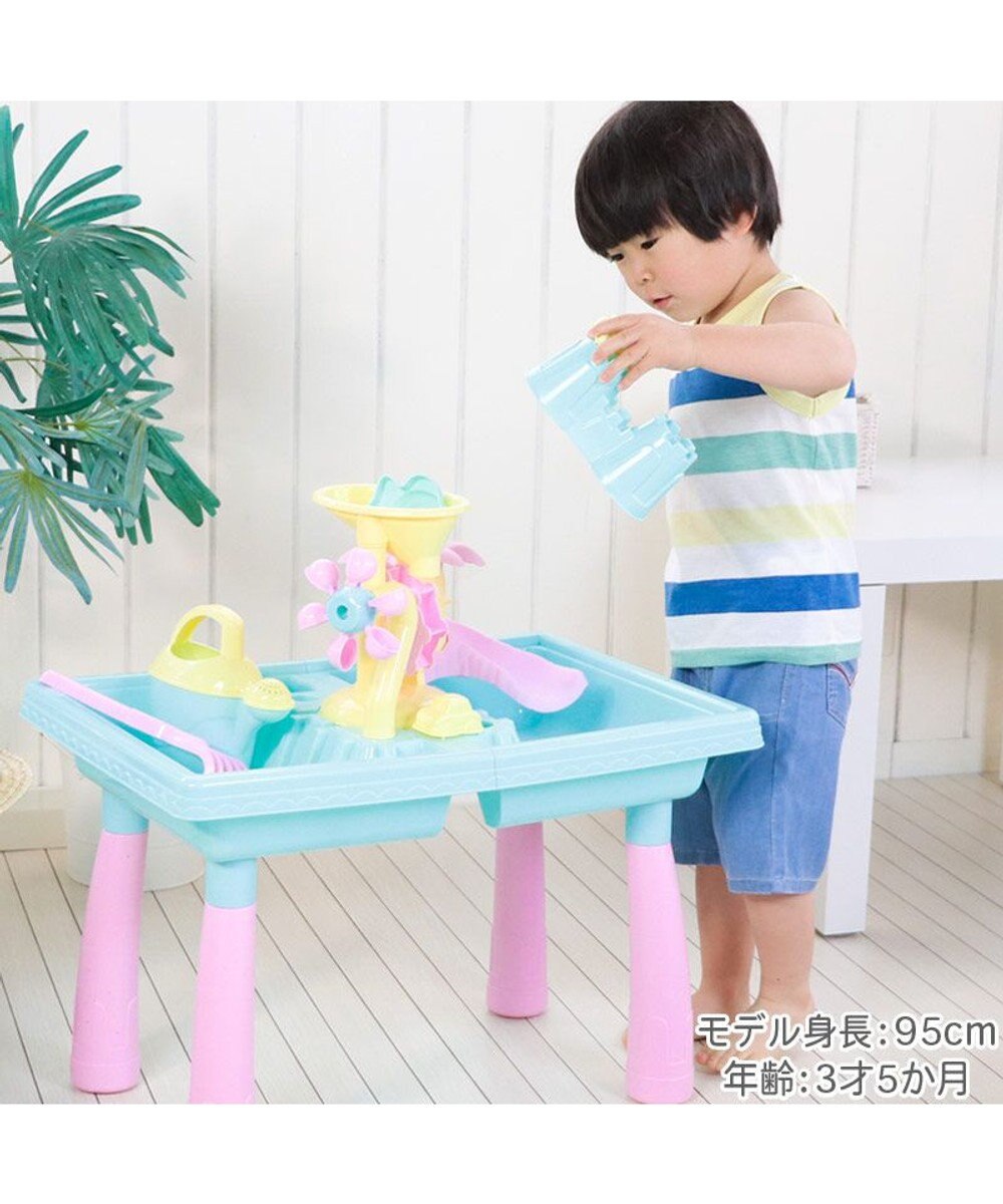 Mother garden マザーガーデン ウォータープレイテーブル 《パステル》水遊び フラワー プラおもちゃ 