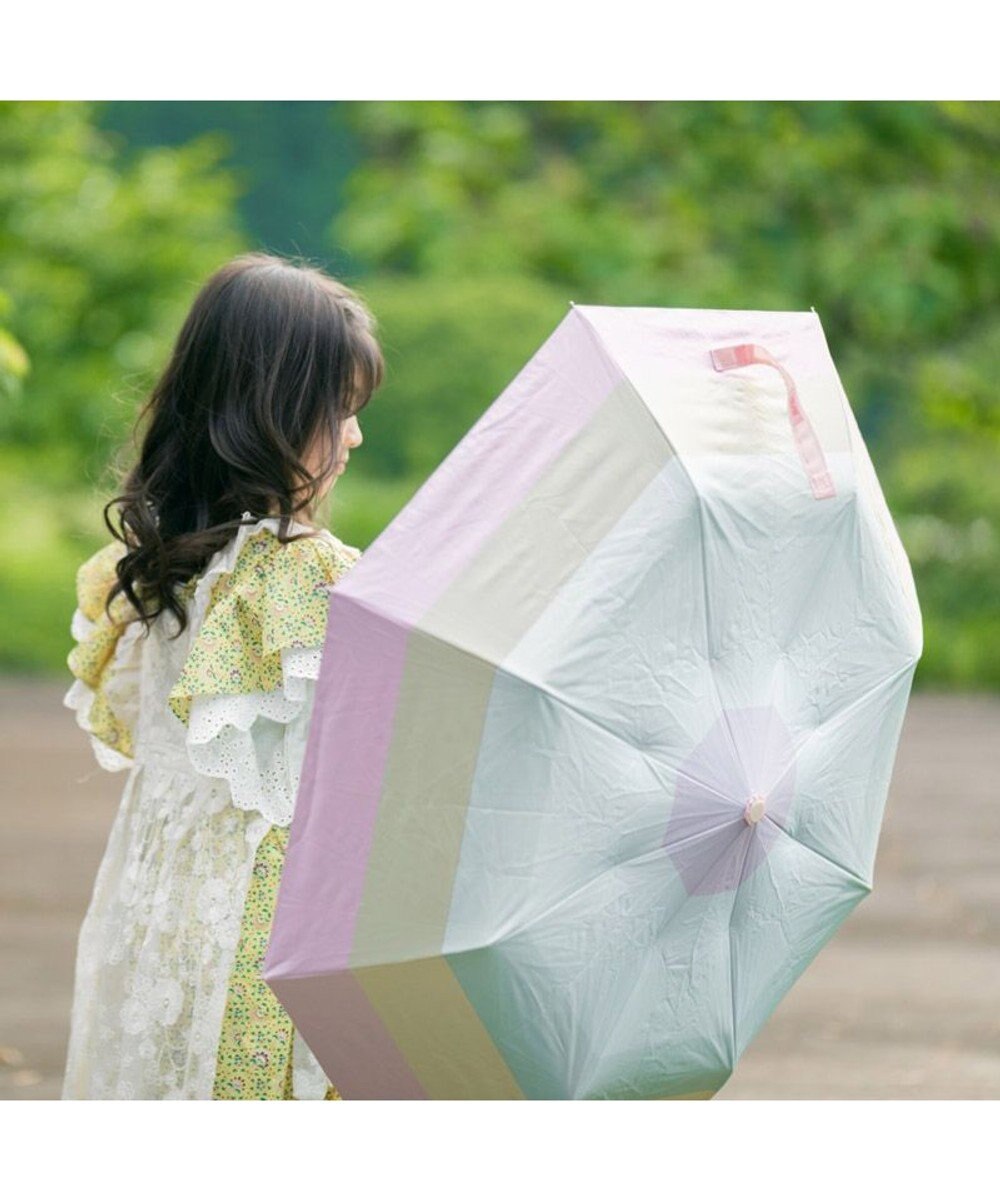 Mother garden マザーガーデン ユニコーン 子供用 晴雨兼用 折畳み傘   《レインボー柄》 50cm 