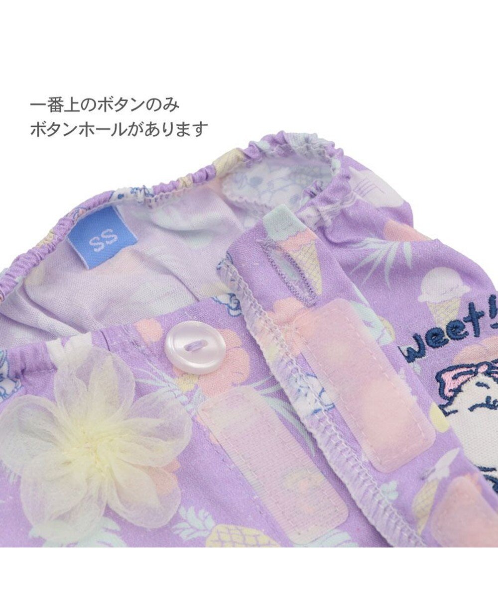 PET PARADISE スヌーピー 接触冷感 背中開き リゾートワンピース 小型犬 