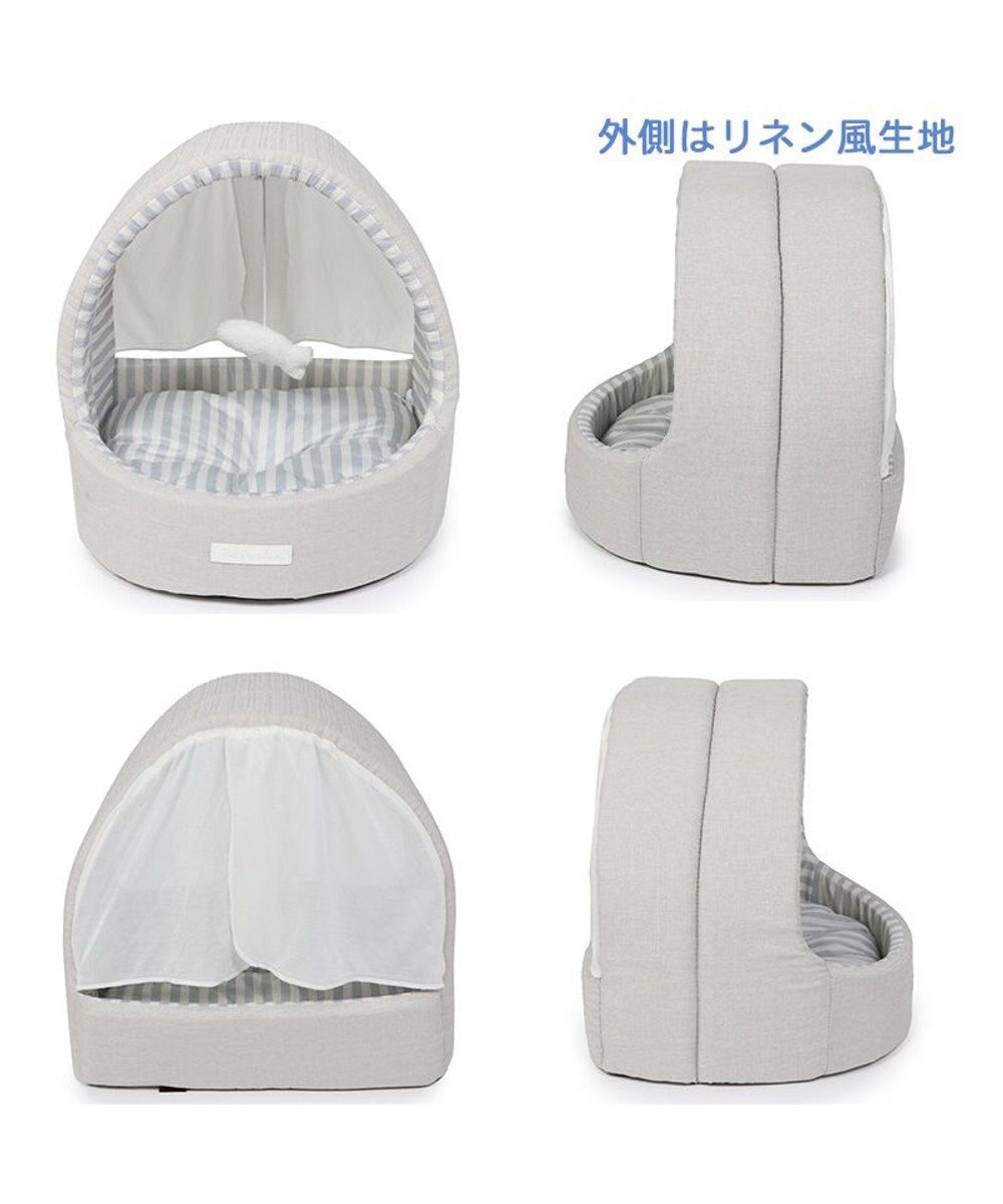 PET PARADISE 猫 ハウス クール 夏 接触冷感 ひんやり ねこハウス (40×35cm) 
