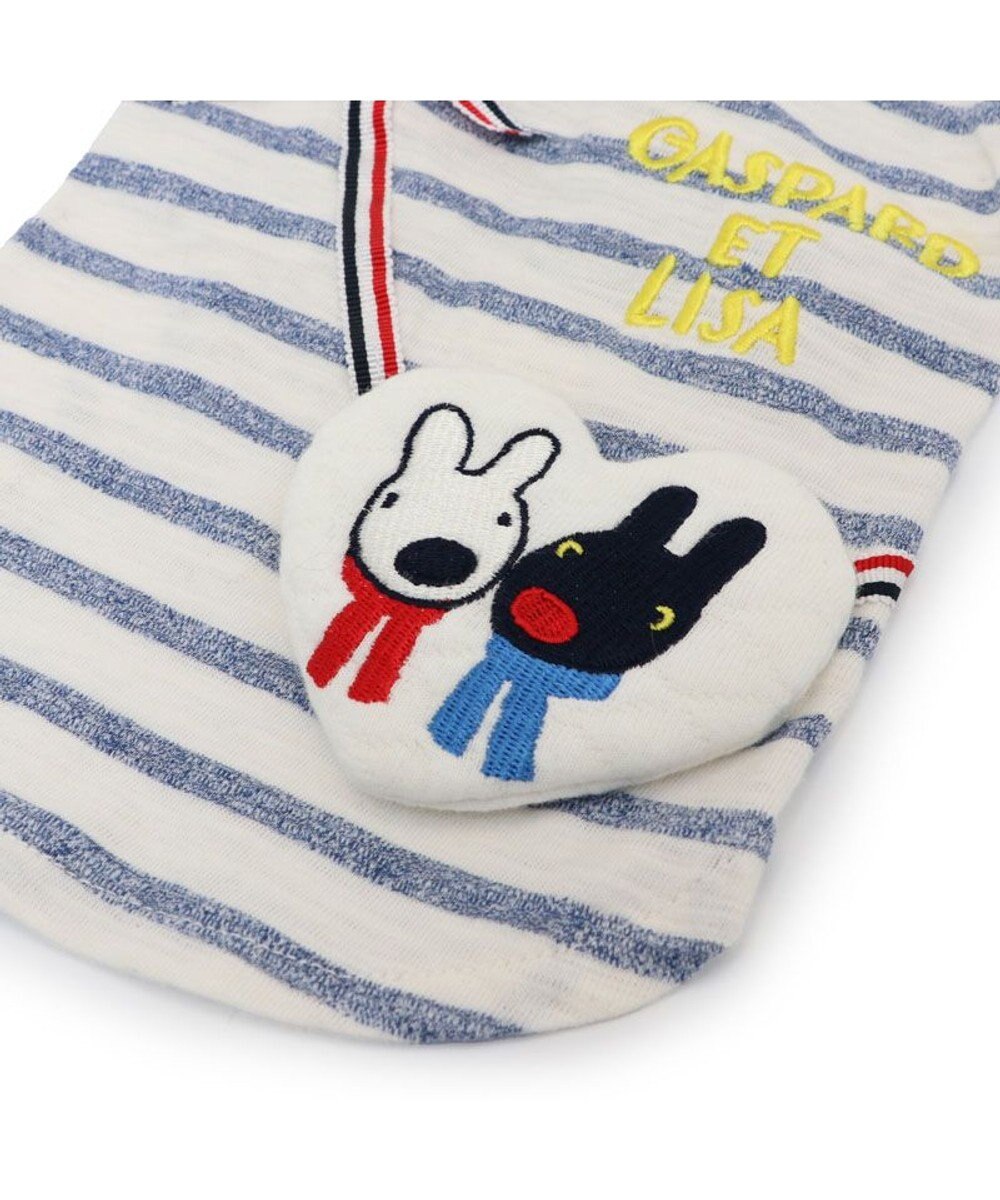 PET PARADISE リサとガスパール ボーダーハートＴシャツ 小型犬 
