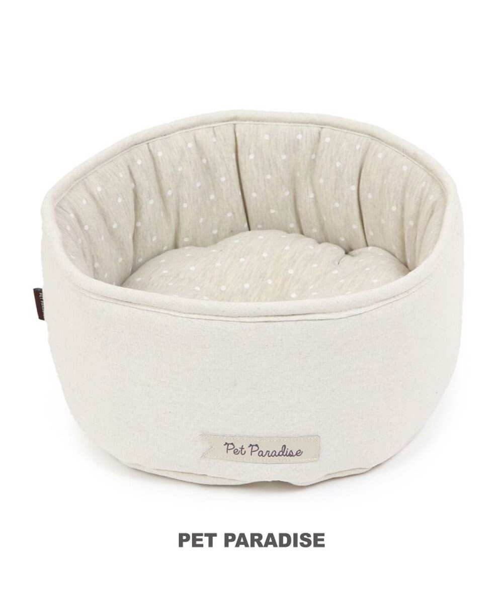 PET PARADISE 猫 ベッド おしゃれ 丸型 カドラー (30cm) 