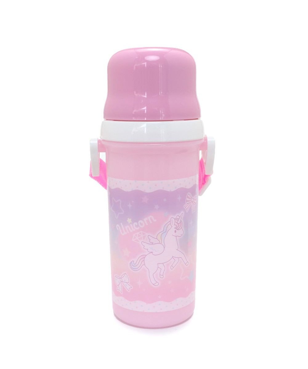 Mother garden マザーガーデン ユニコーン コップ付 直飲み プラボトル 水筒 《ハピネス柄》 