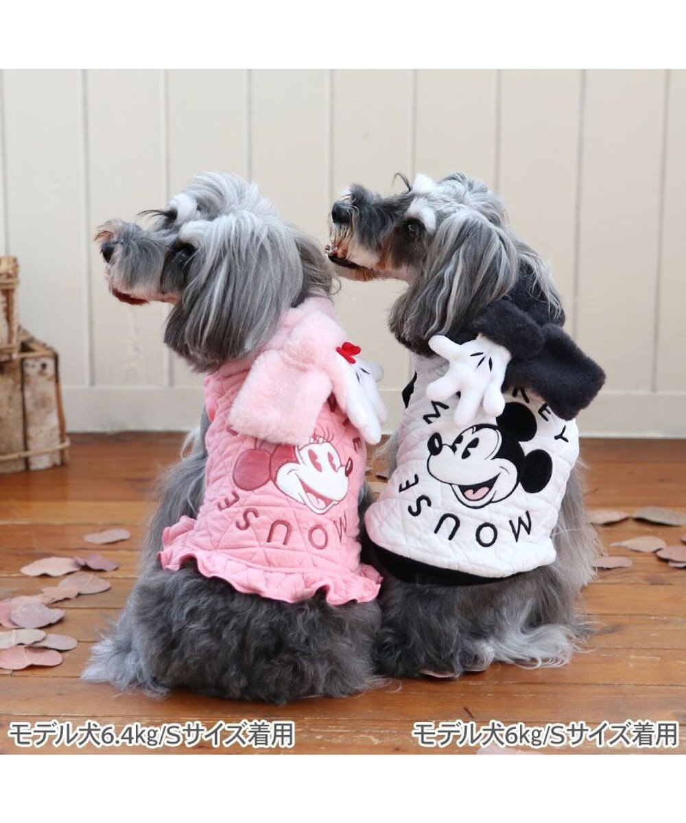 PET PARADISE ディズニー ミッキーマウス マフラー付き トレーナー 小型犬 