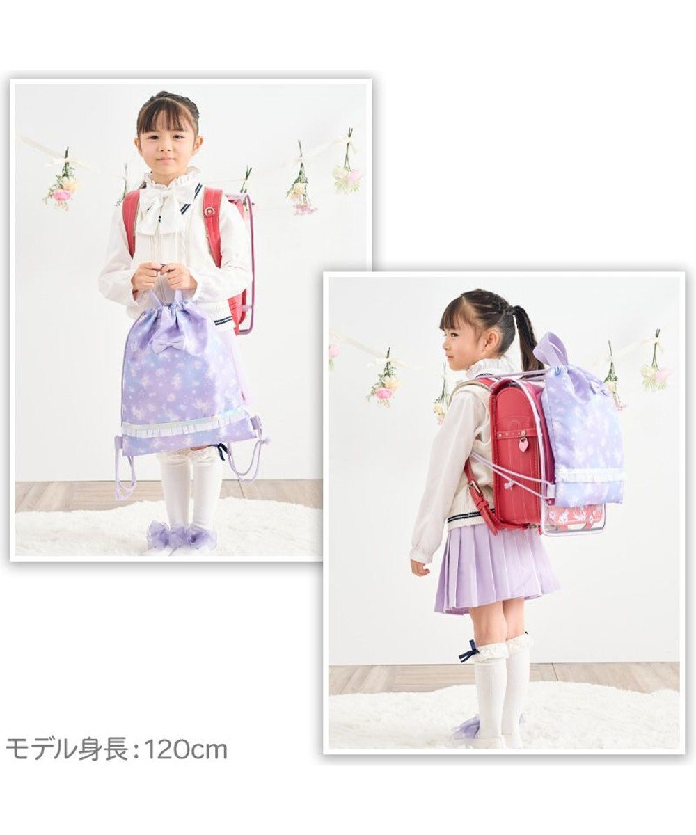 Mother garden マザーガーデン ユニコーン 通園・通学バッグ 3点セット 《フラワー柄》 