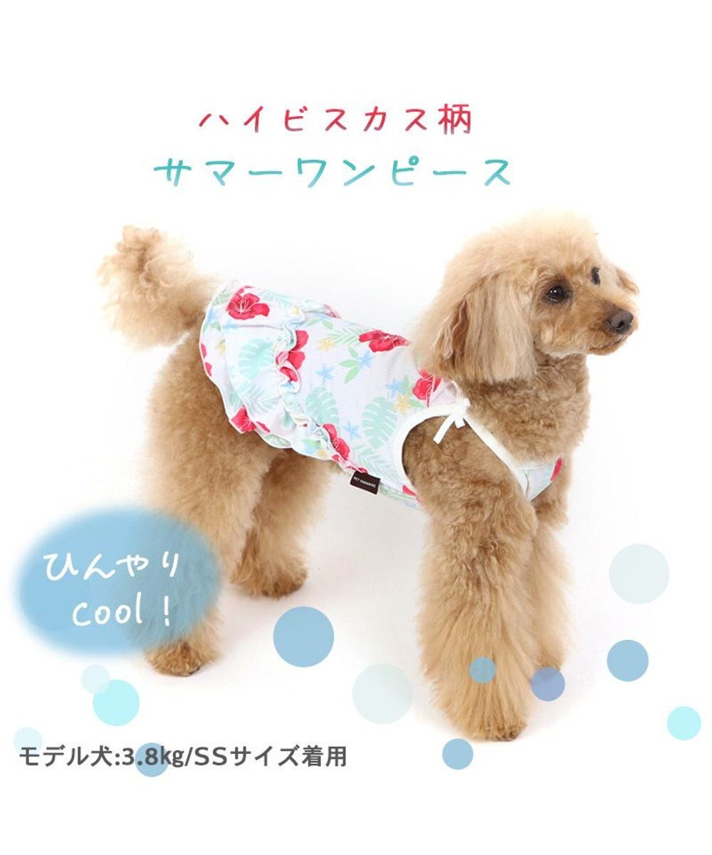 PET PARADISE ペットパラダイス 花柄ワンピース 【小型犬】 