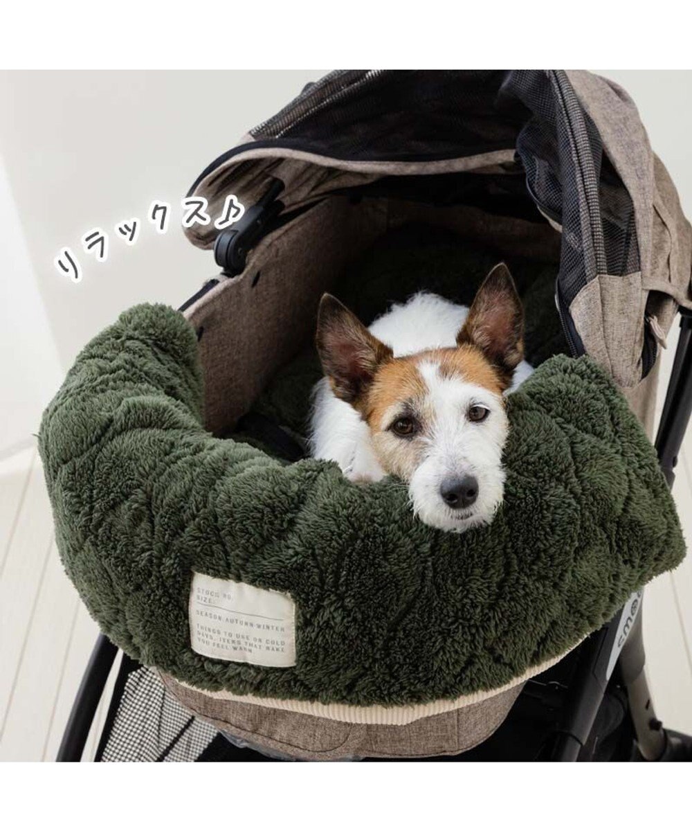 PET PARADISE ペットパラダイス 遠赤外線 カート用クッション 《オニオン柄》 