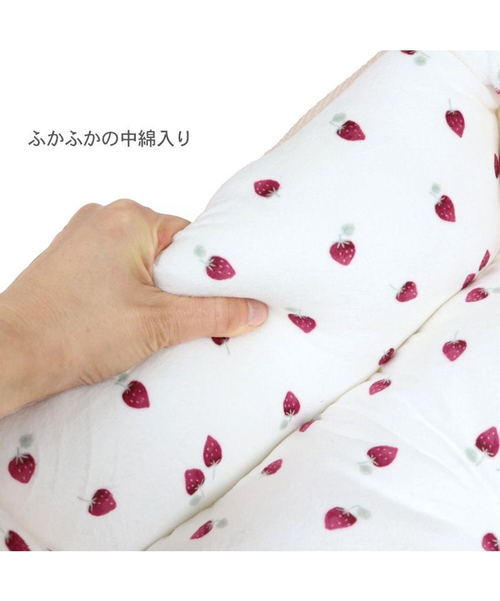 PET PARADISE ペットパラダイス いちご フリルカドラー  Ｍ 57×45cm 