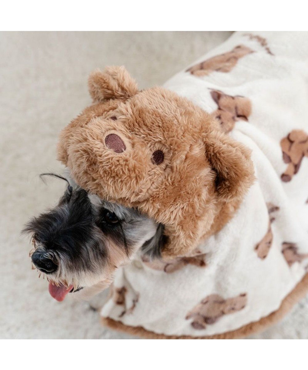 PET PARADISE ペットパラダイス くまちゃん 着る毛布 小型犬 