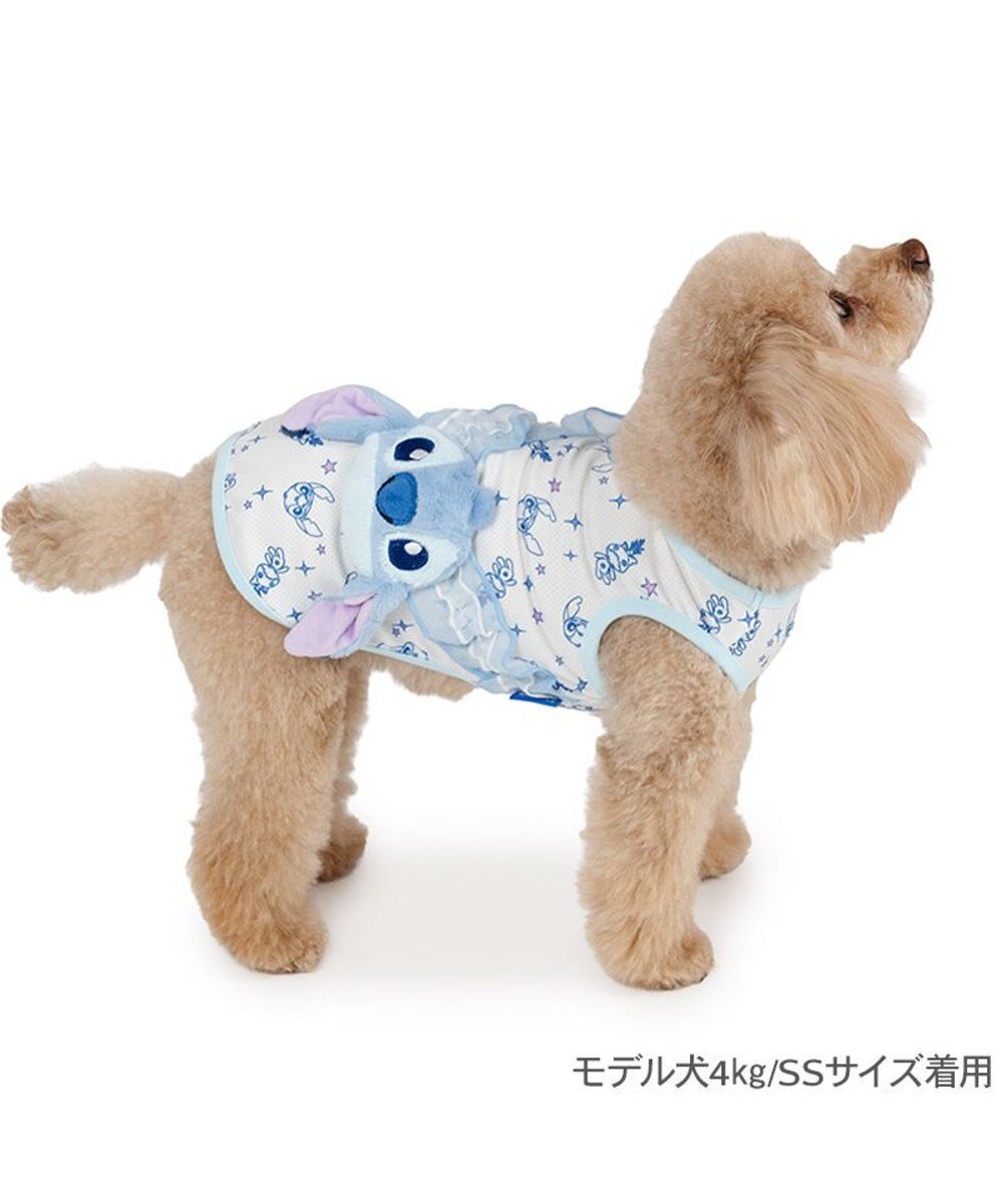 PET PARADISE ディズニー スティッチ ポシェット風 クール タンクトップ《たれ耳》 小型犬 