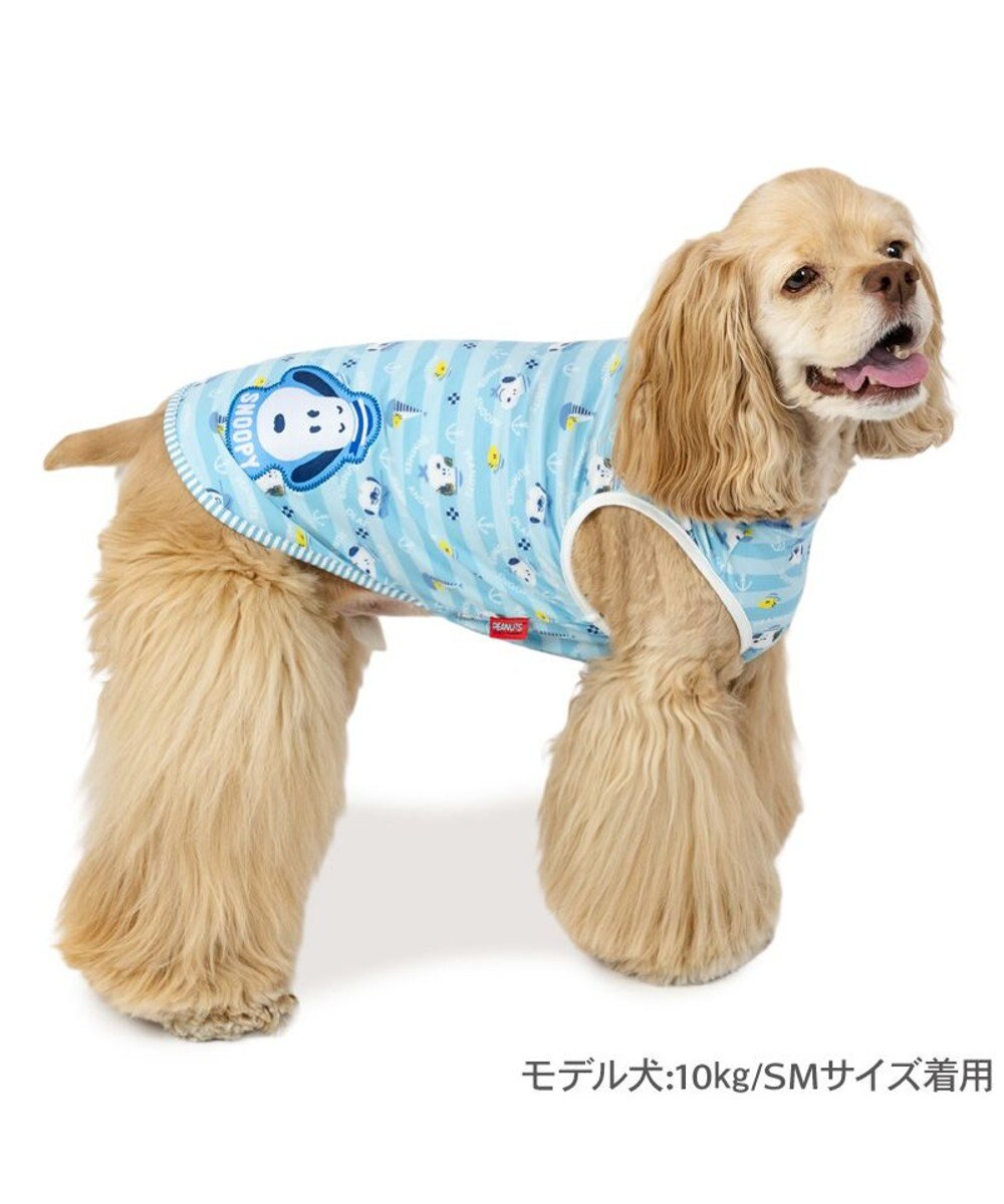 PET PARADISE スヌーピー タッチワンクール プラス タンクトップ 《マリン》 中型犬 大型犬 