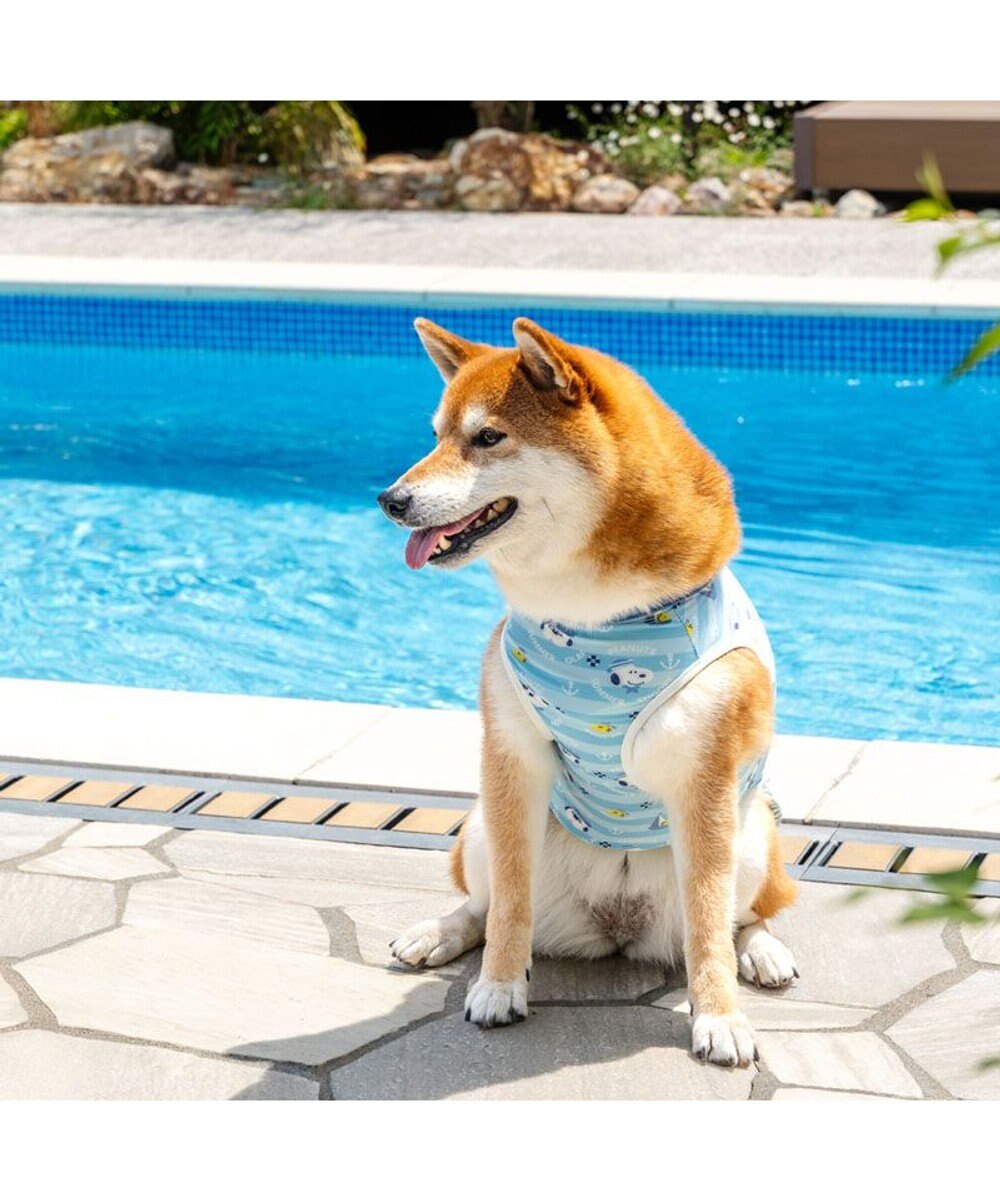 PET PARADISE スヌーピー タッチワンクール プラス タンクトップ 《マリン》 中型犬 大型犬 