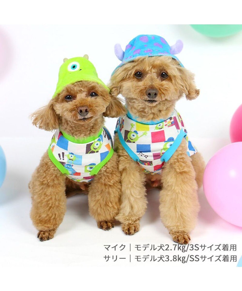 PET PARADISE ディズニー マイク バケットハット付き Tシャツ 小型犬 