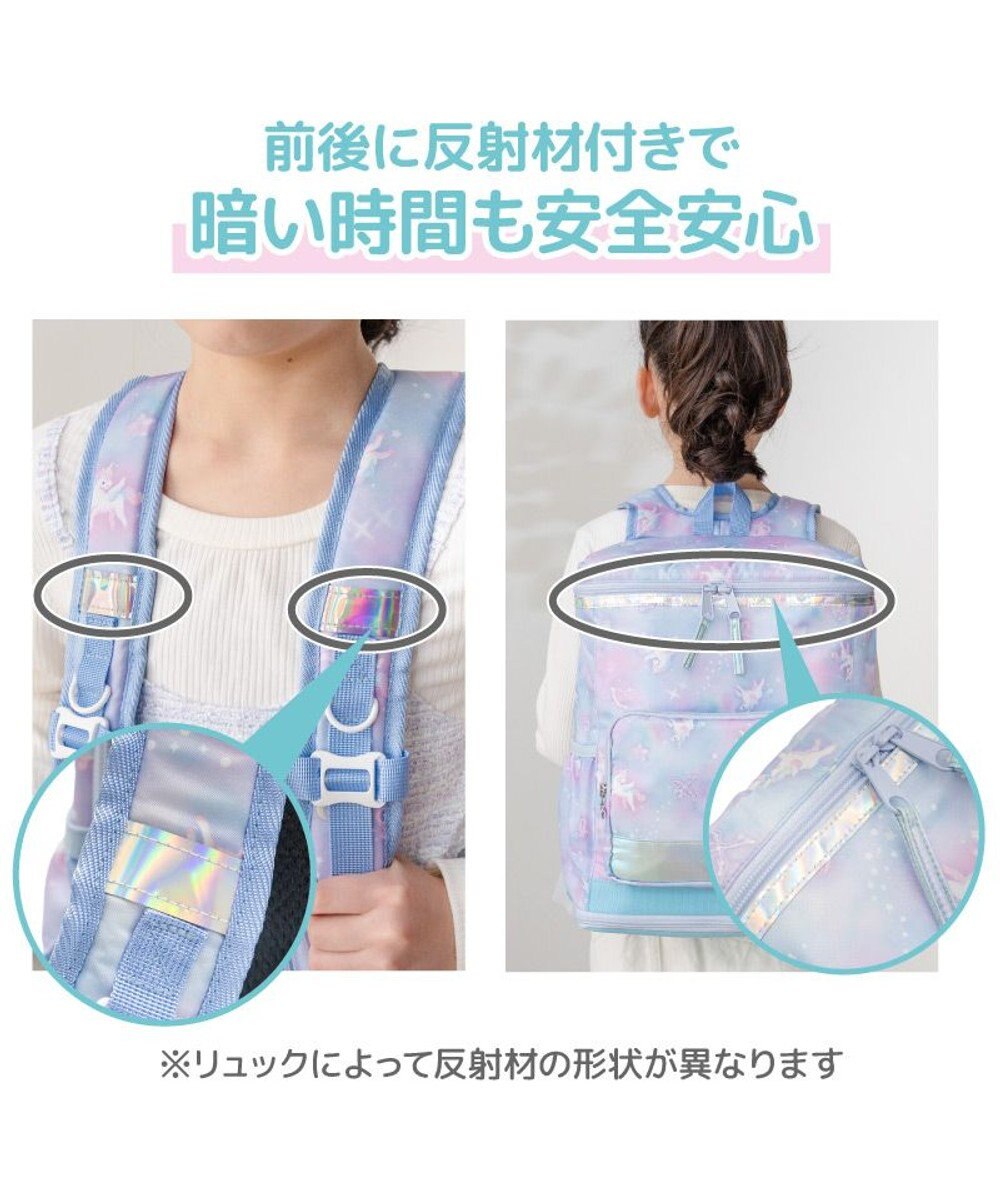 Mother garden マザーガーデン ユニコーン スクエアリュック 【Mサイズ】  《ミルキーウェイ紫》 