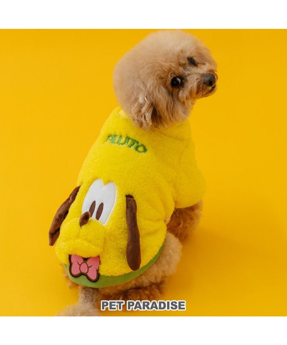 PET PARADISE ディズニー プルート もこもこ顔 トレーナー 小型犬 